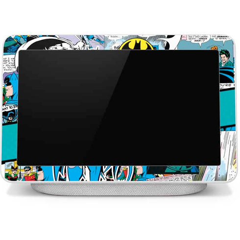 DC Comics Batman Vintage Pose Collage Art Google Home Hub Skin