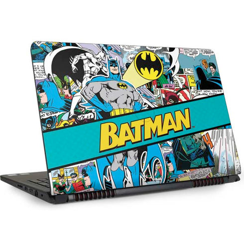 DC Comics Batman Vintage Pose Collage Art Dell Inspiron Skin