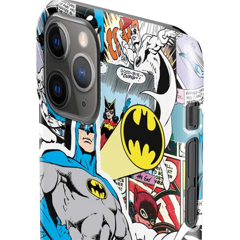 DC Comics Batman Vintage Pose Collage Art iPhone 11 Pro Lite Case