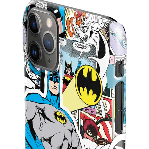DC Comics Batman Vintage Pose Collage Art iPhone 11 Pro Max Lite Case