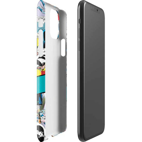 DC Comics Batman Vintage Pose Collage Art iPhone 11 Pro Max Lite Case