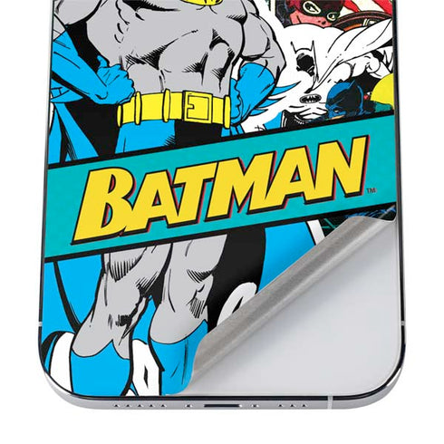 DC Comics Batman Vintage Pose Collage Art iPhone 12 Pro Max Skin