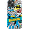 DC Comics Batman Vintage Pose Collage Art iPhone 14 Impact Case