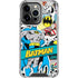 DC Comics Batman Vintage Pose Collage Art iPhone 14 Pro Clear Case