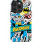DC Comics Batman Vintage Pose Collage Art iPhone 14 Pro Impact Case