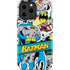 DC Comics Batman Vintage Pose Collage Art iPhone 15 Pro Max Impact Case