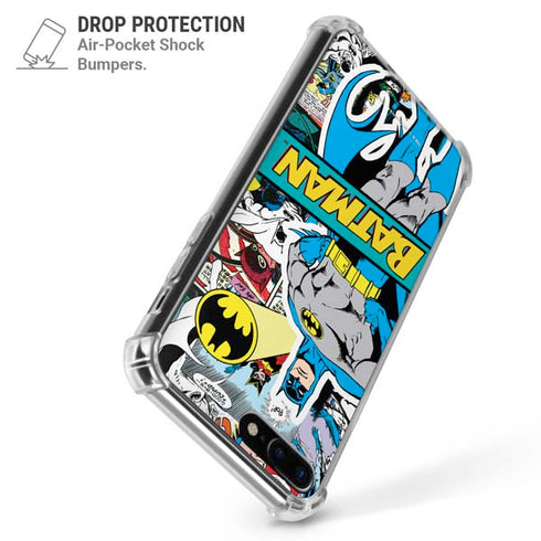 DC Comics Batman Vintage Pose Collage Art iPhone 7/8 Plus Clear Case