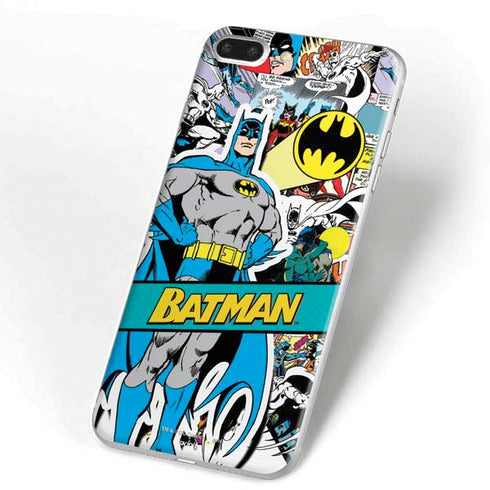 DC Comics Batman Vintage Pose Collage Art iPhone 7 Plus Skin