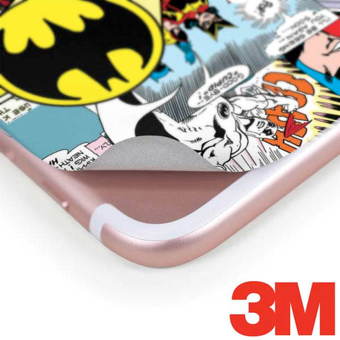 DC Comics Batman Vintage Pose Collage Art iPhone 8 Plus Skin