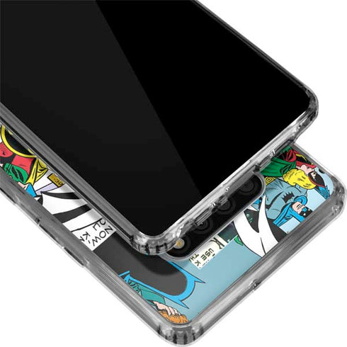 DC Comics Batman Vintage Pose Collage Art LG Stylo 6 Clear Case