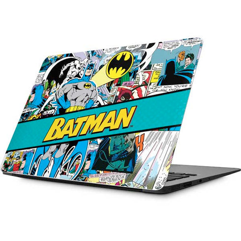 DC Comics Batman Vintage Pose Collage Art Apple MacBook Skin