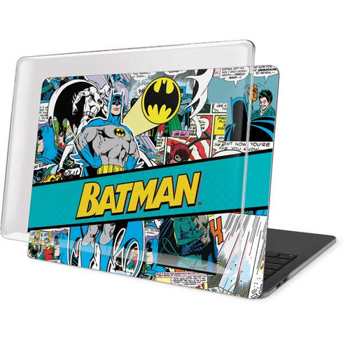 DC Comics Batman Vintage Pose Collage Art MacBook Pro 13in (2020) Case plus Skin