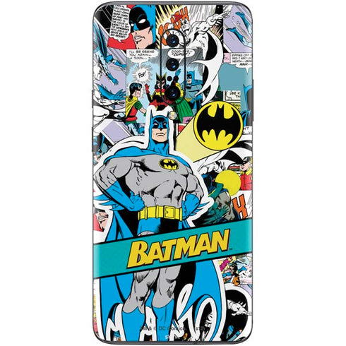 DC Comics Batman Vintage Pose Collage Art OnePlus 7 Pro Skin