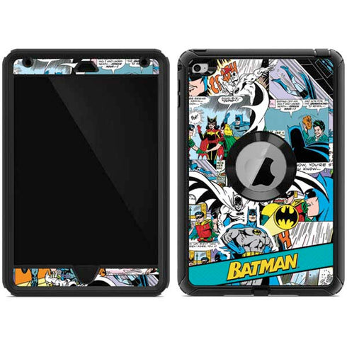 DC Comics Batman Vintage Pose Collage Art Otterbox Defender iPad Skin