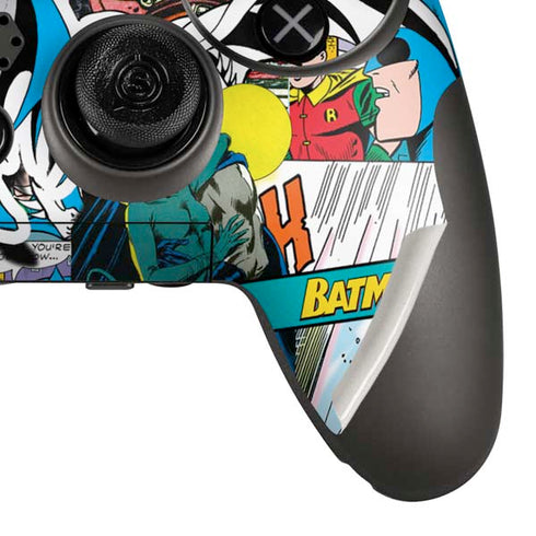 DC Comics Batman Vintage Pose Collage Art PlayStation Scuf Vantage 2 Controller Skin