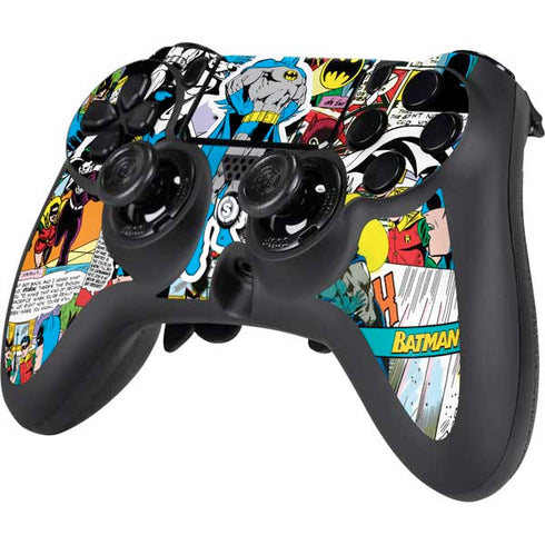 DC Comics Batman Vintage Pose Collage Art PS4/PC SCUF Impact Controller Skin