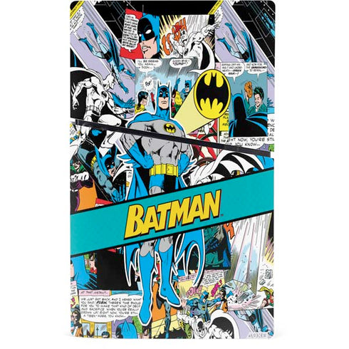 DC Comics Batman Vintage Pose Collage Art PS5 Slim Digital Edition Bundle Skin