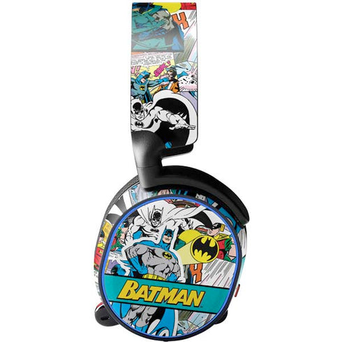 DC Comics Batman Vintage Pose Collage Art SteelSeries Arctis 5 Skin