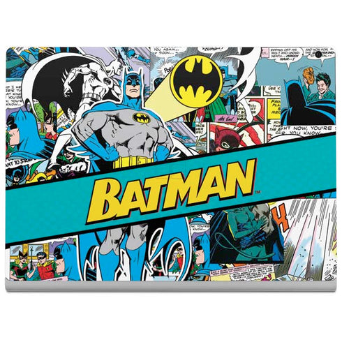 DC Comics Batman Vintage Pose Collage Art Surface Book 2 13.5in Skin