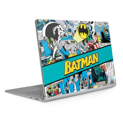 DC Comics Batman Vintage Pose Collage Art Surface Book 2 15in Skin