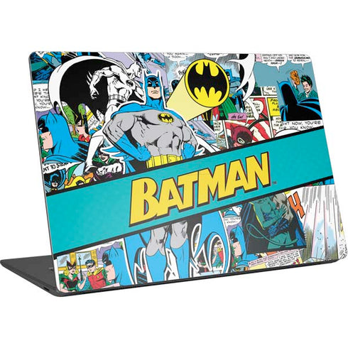DC Comics Batman Vintage Pose Collage Art Surface Laptop 4 15in Skin