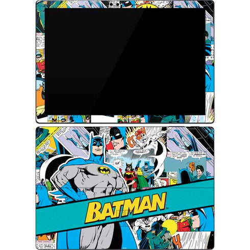 DC Comics Batman Vintage Pose Collage Art Surface Pro 7 Skin