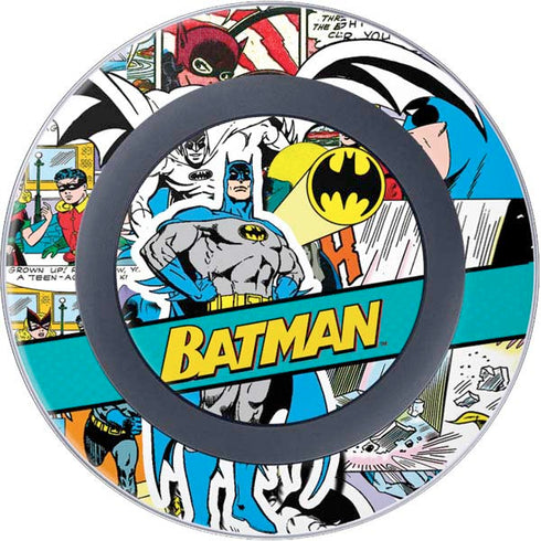 DC Comics Batman Vintage Pose Collage Art Wireless Charger Skin
