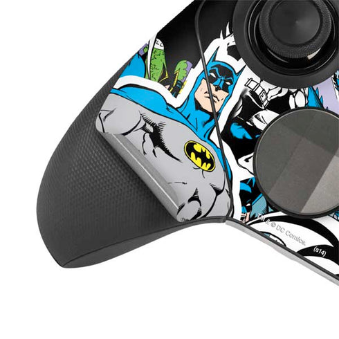 DC Comics Batman Vintage Pose Collage Art Xbox Elite Wireless Controller Series 2 Skin