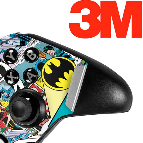 DC Comics Batman Vintage Pose Collage Art Xbox One Elite Controller Skin