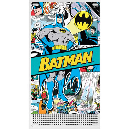 DC Comics Batman Vintage Pose Collage Art Xbox Series S Bundle Skin