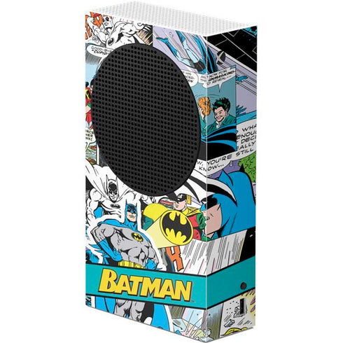 DC Comics Batman Vintage Pose Collage Art Xbox Series S Console Skin