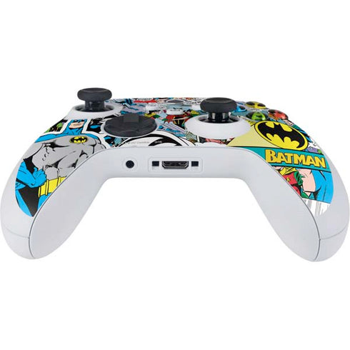DC Comics Batman Vintage Pose Collage Art Xbox Series S Controller Skin
