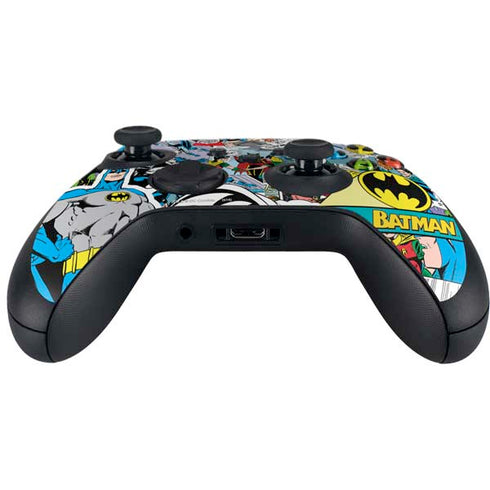 DC Comics Batman Vintage Pose Collage Art Xbox Series X Controller Skin