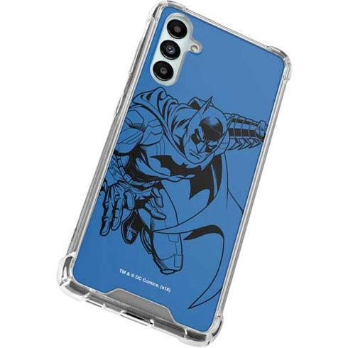DC Comics Batman Comic Pop Galaxy A14 5G Clear Case