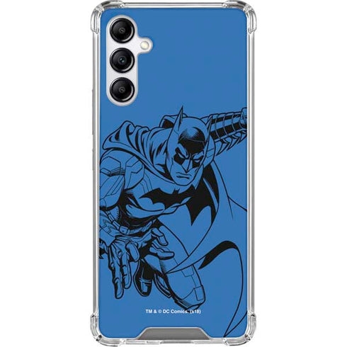 DC Comics Batman Comic Pop Galaxy A15 5G Clear Case