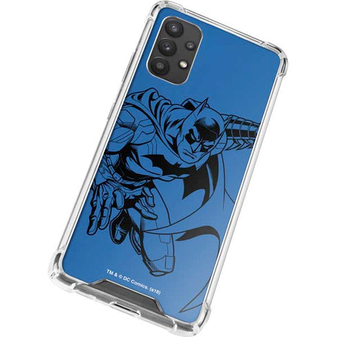 DC Comics Batman Comic Pop Galaxy A32 5G Clear Case