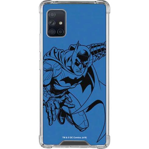 DC Comics Batman Comic Pop Galaxy A51 5G Clear Case