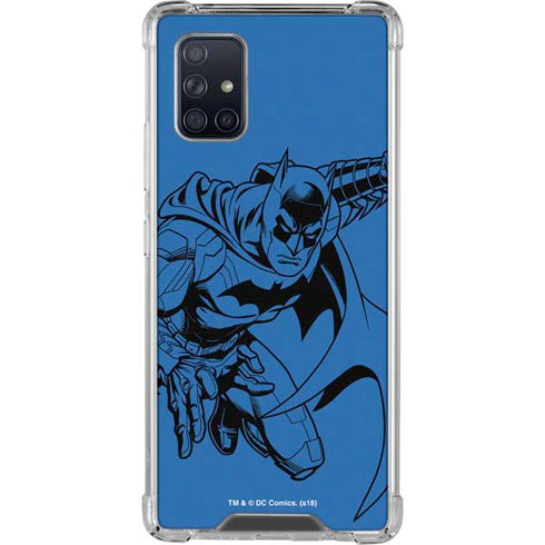 DC Comics Batman Comic Pop Galaxy A71 5G Clear Case