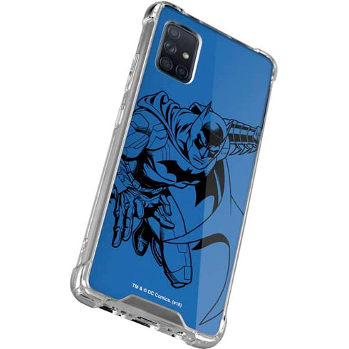 DC Comics Batman Comic Pop Galaxy A71 5G Clear Case