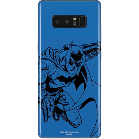 DC Comics Batman Comic Pop Galaxy Note 8 Skin