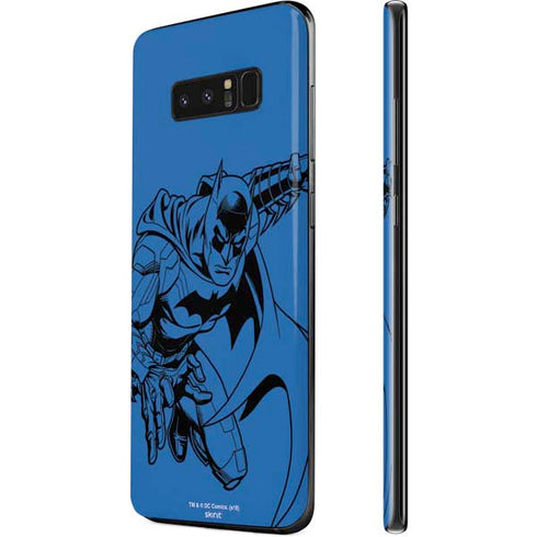 DC Comics Batman Comic Pop Galaxy Note 8 Skin