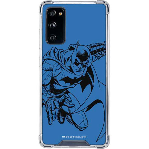 DC Comics Batman Comic Pop Galaxy S20 FE Clear Case