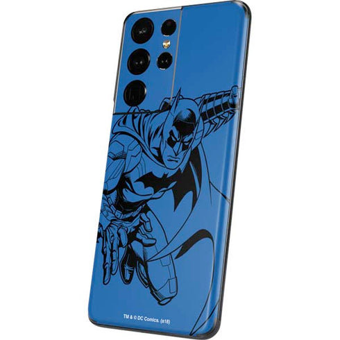 DC Comics Batman Comic Pop Galaxy S21 Ultra 5G Skin