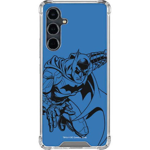 DC Comics Batman Comic Pop Galaxy S23 FE Clear Case