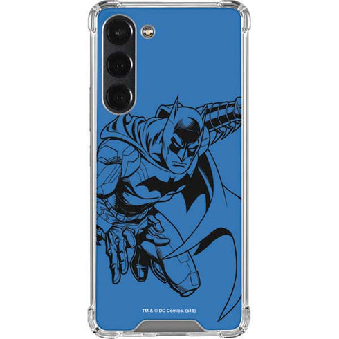 DC Comics Batman Comic Pop Galaxy S23 Plus Clear Case