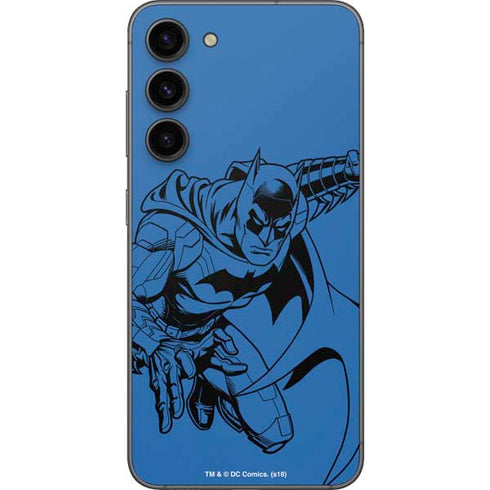 DC Comics Batman Comic Pop Galaxy S23 Plus Skin