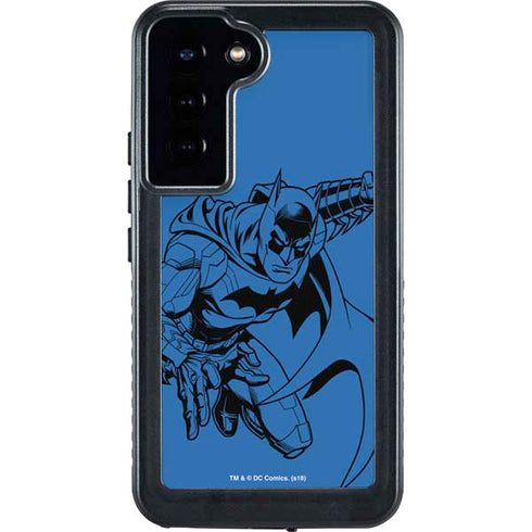 DC Comics Batman Comic Pop Galaxy S23 Plus Waterproof Case