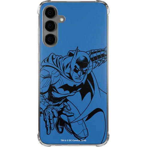 DC Comics Batman Comic Pop Galaxy S24 Plus Clear Case