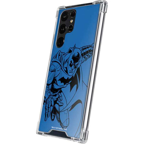 DC Comics Batman Comic Pop Galaxy S24 Ultra Clear Case