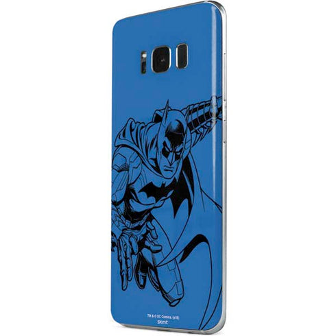 DC Comics Batman Comic Pop Galaxy S8 Plus Skin